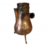 French folk art copper coquemar