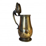 French brass hot water jug