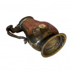 French brass hot water jug
