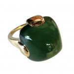 Cartier Paris (attrib.) 18ct yellow gold cocktail ring