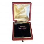 Cartier Paris (attrib.) 18ct rose gold amethyst ring