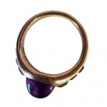 Cartier Paris (attrib.) 18ct rose gold amethyst ring