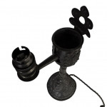 18th century oil lamp