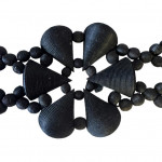 Bog oak demi parure