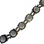 1920s crystal flapper necklace