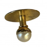 Yellow gold dress studs