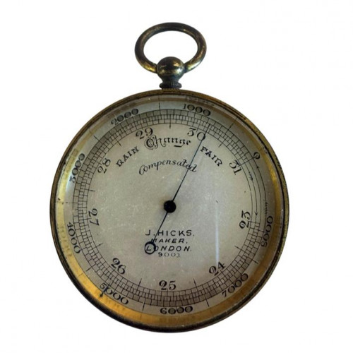 Victorian Pocket Barometer