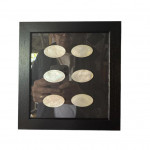 Framed mother of pearl gaming counters