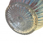 Victorian opalescent swirl glass jug