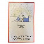 Compete set of Fougasse 'Careless Talks Costs Lives' posters.