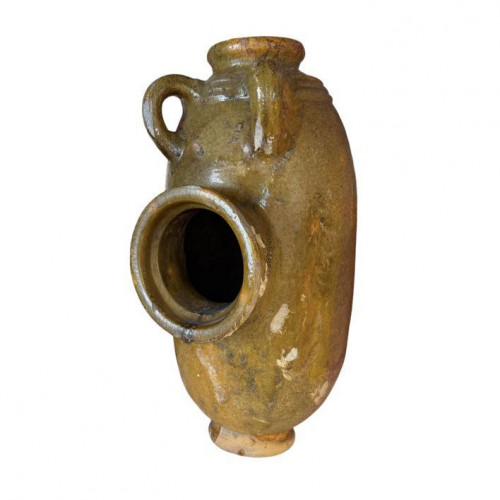Large terracotta salt pig
