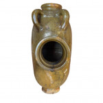 Large terracotta salt pig