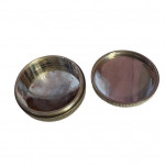 Silver coronation courtier's pill box