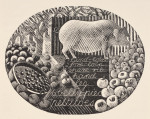 12 Eric Ravilious wood engravings from The Country Life Cookbook 1937