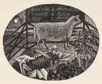 12 Eric Ravilious wood engravings from The Country Life Cookbook 1937