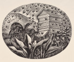 12 Eric Ravilious wood engravings from The Country Life Cookbook 1937
