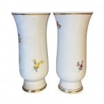 Meissen floral vases
