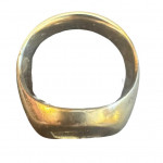 French 18ct gold signet ring