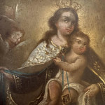 Virgen del Carmen and Christ child