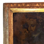 Oil on copper religious painting