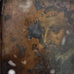 Oil on copper religious painting