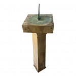 Thomas Wright bronze sundial