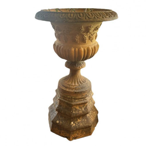 Large Victorian terracotta urn