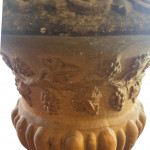 Large Victorian terracotta urn