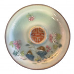 Pair of Qing Chinese saucers