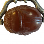 Etruscan cornelian scarab intaglio
