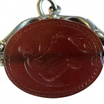 Etruscan cornelian scarab intaglio