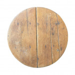 Two plank elm cricket table