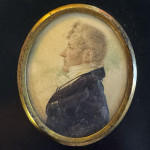 Regency miniature portrait of a gentleman