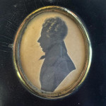 Pair of George III silhouette portraits