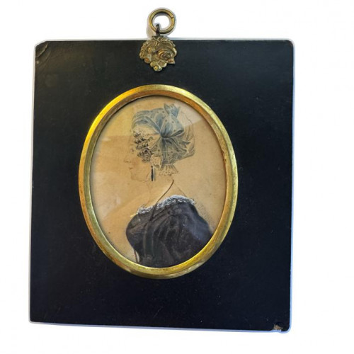 Early 19th century miniature of a lady