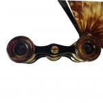 Asprey & Co tortoiseshell opera glasses and fan