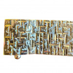 9ct Gold JG&S Track-Link Bracelet, Birmingham 1987