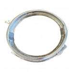 Edwardian sterling-silver buckle bangle, Birmingham 1907
