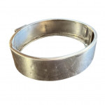 Edwardian sterling-silver buckle bangle, Birmingham 1907