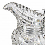 Georgian Irish Diamond-Cut Glass Cream Jug, Circa 1810