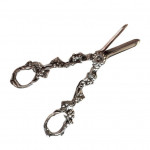 Pair of Victorian Silver-Plate Grape Scissors, Circa 1880