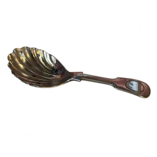 Georgian Silver Shell-Form Tea Caddy Spoon*