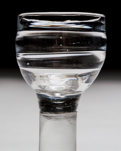 A RARE LYNN FIRING GLASS