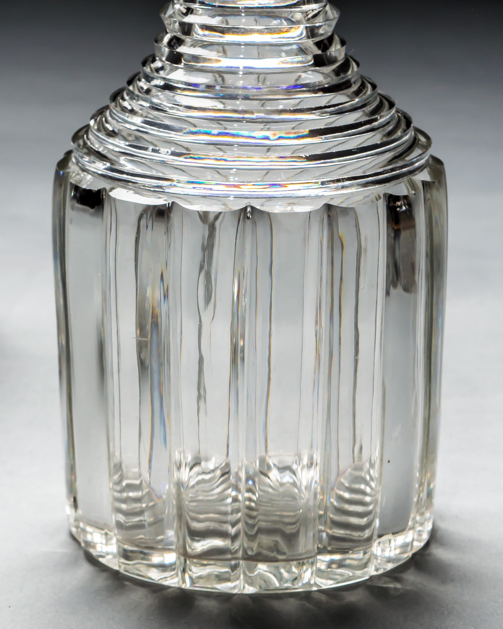 A SUITE OF WILLIAM IV DECANTERS