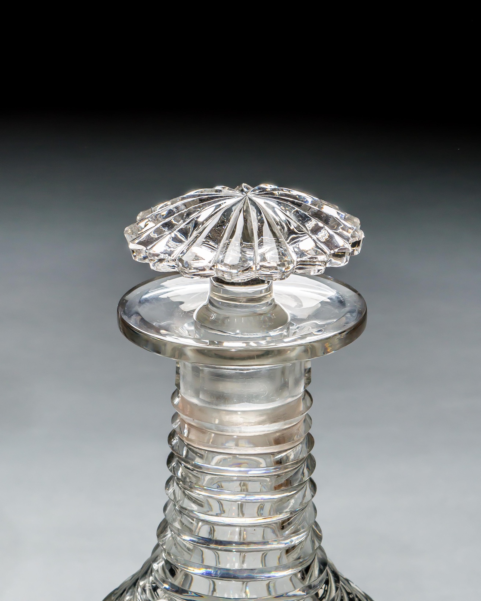 A SUITE OF WILLIAM IV DECANTERS