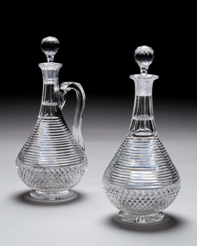 AN ELEGANT VICTORIAN WINE SET