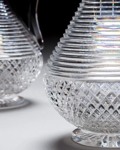 AN ELEGANT VICTORIAN WINE SET