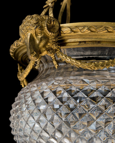 A PAIR OF  EARLY 20TH CENTURY GILT BRONZE BOWL LIGHTS BY FARADAY & SON