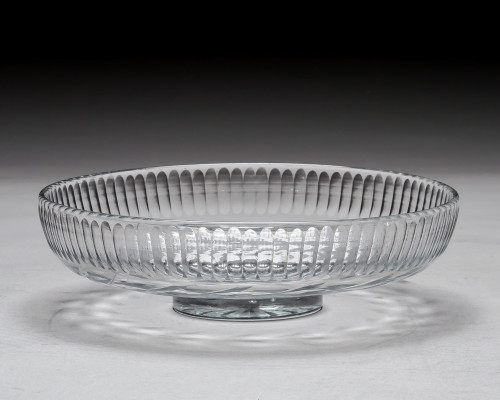 A BROAD FLUTE CUT BOWL