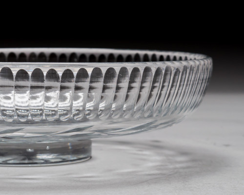 A BROAD FLUTE CUT BOWL